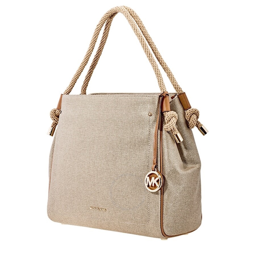 Michael Kors Isla - Canvas and leather